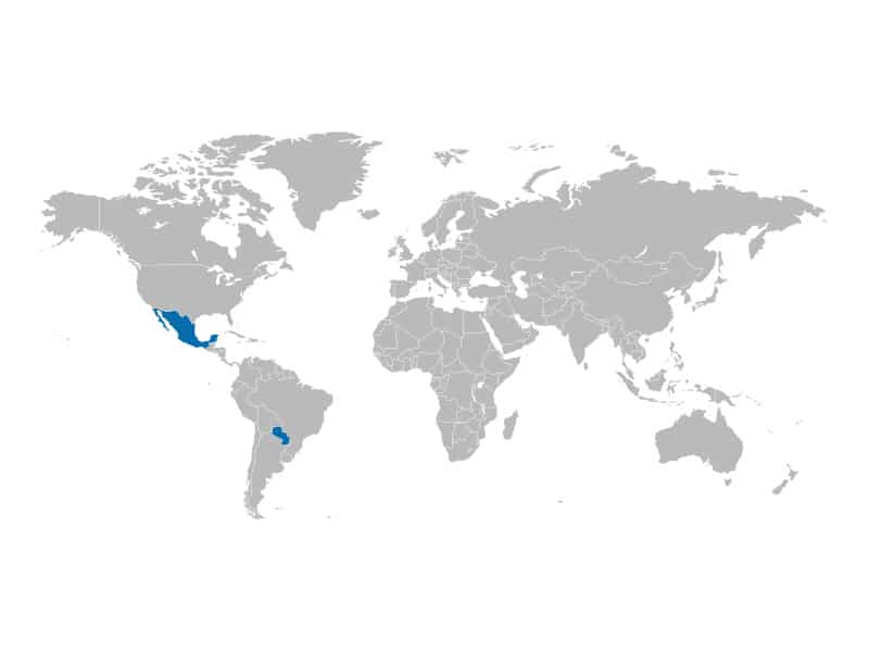 Ixperien México y Paraguay